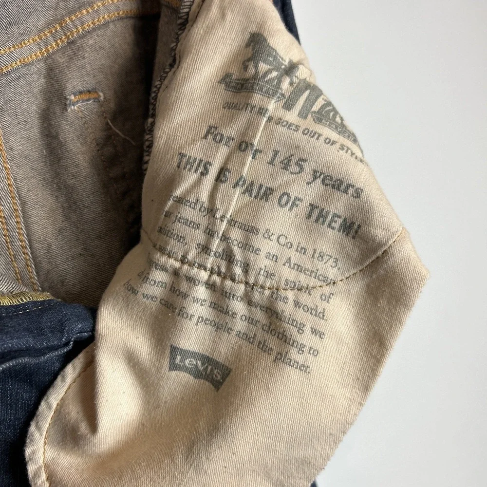 Levi's 514 Classic-style Low Rise And Straight Cut From Hip Through‎ Ankle 30x30
